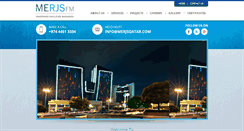 Desktop Screenshot of merjs-qatar.com